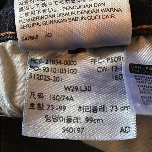 Levi’s 714 straight denim jeans - Picture 4 of 5